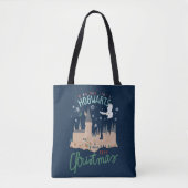 Ik zou liever bij Hogwarts blijven deze kerst Tote Bag (Voorkant)