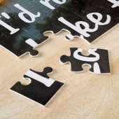 Ik zou liever bij Lake Havasu Jigsaw Puzzle zijn Legpuzzel (Zijkant)