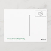 Ik zou liever bij Makena Cove Hawaii zijn Briefkaart (Achterkant)