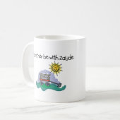 Ik zou liever bij Zayde zijn Koffiemok (Voorkant links)