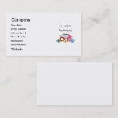 Ik zou liever bingo spelen visitekaartje (Voorkant / Achterkant)