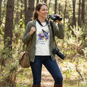 Ik zou liever Birding/Bird Lover zijn T-shirt