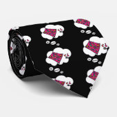 Ik zou liever Board Games spelen Stropdas (Opgerold)