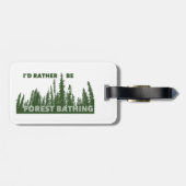 Ik zou liever boszwemmen zijn bagagelabel (Achterkant horizontaal)