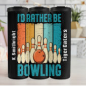 Ik zou liever bowlen grafisch thermosbeker