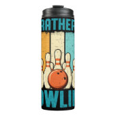 Ik zou liever bowlen grafisch thermosbeker (Voorkant)
