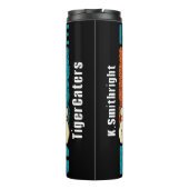 Ik zou liever bowlen grafisch thermosbeker (Achterkant)