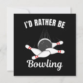 Ik zou liever bowlen kaart (Achterkant)