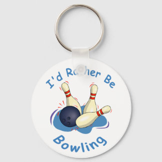 Ik zou liever Bowling Sleutelhanger zijn