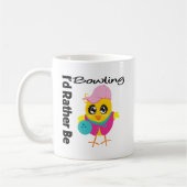 Ik zou liever Bowling zijn Koffiemok (Links)