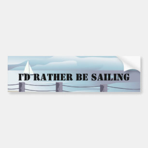 Ik zou liever Bumper Stiicker verkopen Bumpersticker