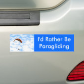 Ik zou liever Bumpersticker aan de rand van het za (Op auto)