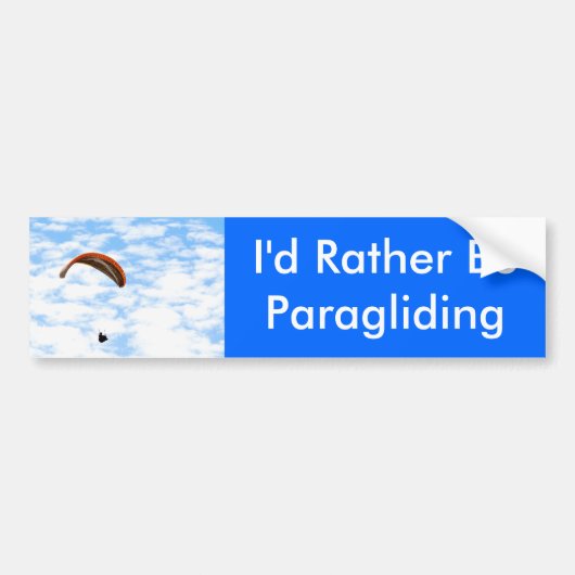 Ik zou liever Bumpersticker aan de rand van het za (Voorkant)