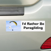 Ik zou liever Bumpersticker aan de rand van het za (Op auto)
