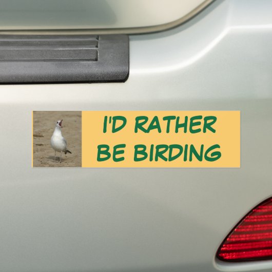 Ik zou liever Bumpersticker krijgen (Op auto)