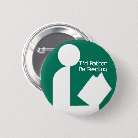 Ik zou liever Button lezen (Voorkant /achterkant)