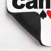 Ik zou liever Canasta mousepad spelen Muismat (Hoek)