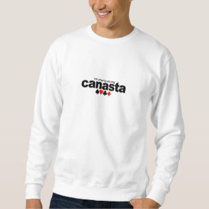 Ik zou liever Canasta-shirt afspelen - kies stijl Trui