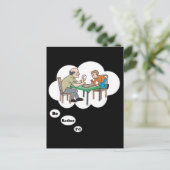 Ik zou liever Cribbage spelen Briefkaart (Staand voorkant)