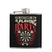 Ik zou liever Darts Flask 6 oz. Heupfles (Voorkant)