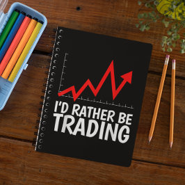 Ik zou liever Daytrading Chart zijn Notitieboek