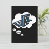 Ik zou liever Dominos 2 spelen Kaart (Staand voorkant)