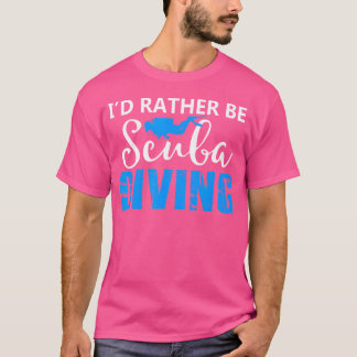 Ik zou liever duiken in Freediver Ocean T-shirt