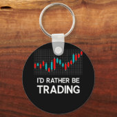 Ik zou liever een beurs-beurs-cadeau zijn sleutelhanger (Voorkant)