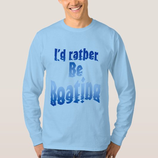 Ik zou liever een boedel hebben t-shirt (Voorkant)