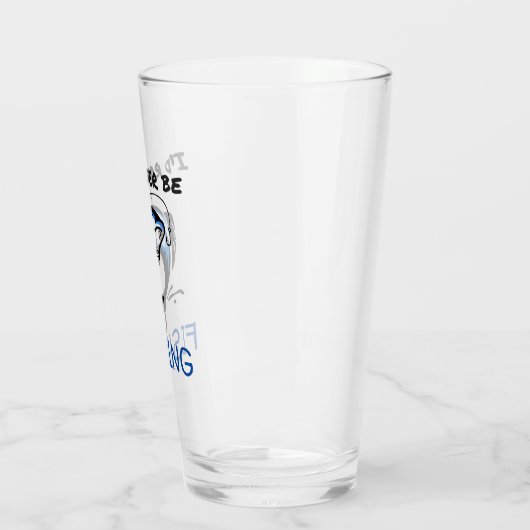 Ik zou liever een Gevist Glass Cup zijn Glas (Links)
