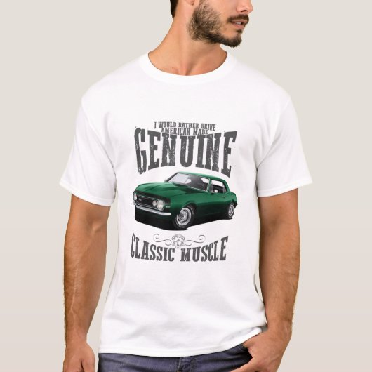 Ik zou liever een Groene Camaro besturen T-shirt
