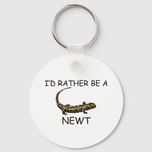 Ik zou liever een Newt zijn Sleutelhanger (Voorkant)