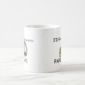 Ik zou liever een Panda-Beer zijn Koffiemok (Center)