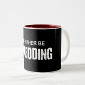 Ik zou liever een shredding zijn tweekleurige koffiemok (Voorkant rechts)