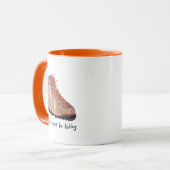 Ik zou liever een Waterverf-campagne hikken Mok (Voorkant links)