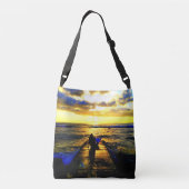 Ik zou liever een Zeemeermin Canvas tas zijn (Achterkant)