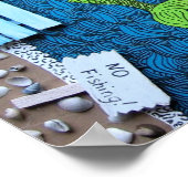 Ik zou liever een zeemeermin zijn poster (Hoek)