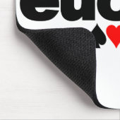 Ik zou liever Euchre mousepad spelen Muismat (Hoek)
