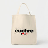 Ik zou liever Euchre-tas spelen - kies stijl Tote Bag (Voorkant)