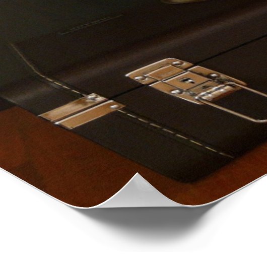 Ik zou liever Euphonium citeren messing muziek Poster (Hoek)