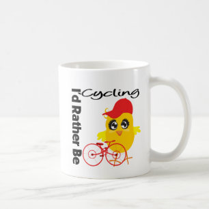 Ik zou liever fietsen koffiemok