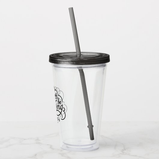 Ik zou liever FRIENDS™ Script 2 bekijken Acryl Drinkbeker (Links)