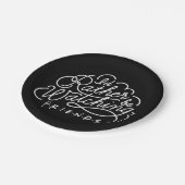 Ik zou liever FRIENDS™ Script bekijken Papieren Bordje (Gekanteld)