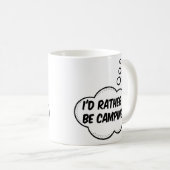 Ik zou liever gaan kamperen koffiemok (Voorkant rechts)