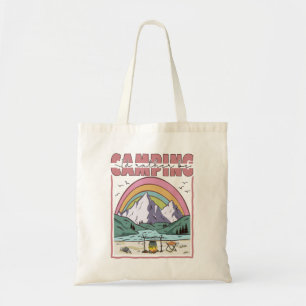 Ik zou liever gaan kamperen tote bag