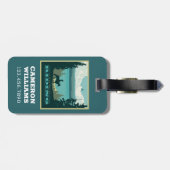 Ik zou liever gaan rijden bagagelabel (Achterkant horizontaal)