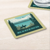 Ik zou liever gaan rijden kartonnen onderzetters (Schuin)