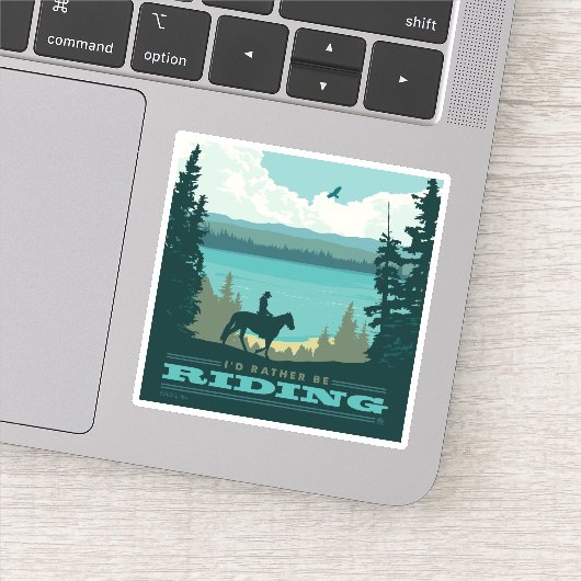 Ik zou liever gaan rijden sticker (Detail)