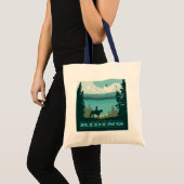 Ik zou liever gaan rijden tote bag (Voorkant (product))