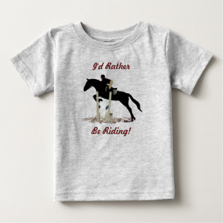 Ik zou liever gaan ruiken. Equestrian Toddler Shir